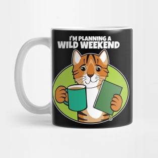 Coffee Books Tiger Wild Weekend Mug